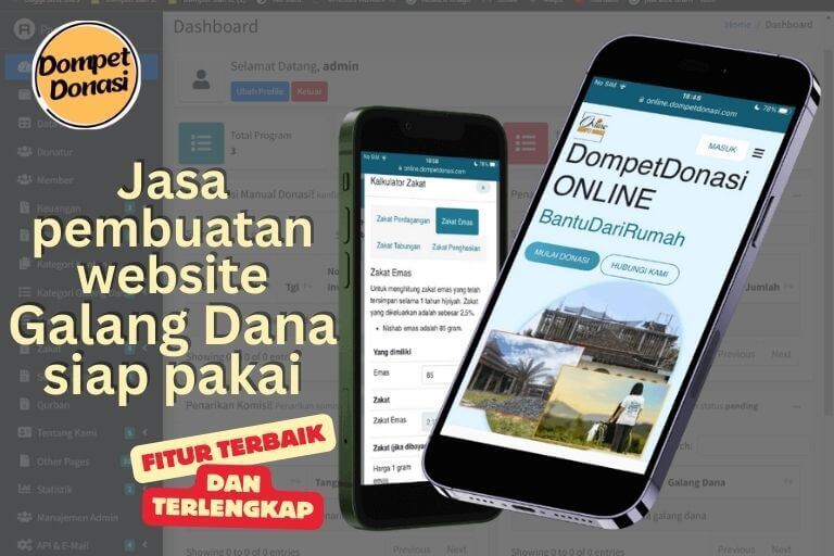 website donasi
